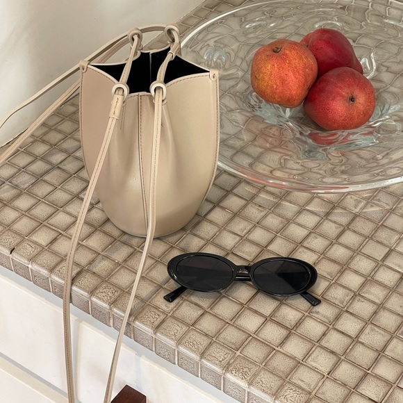 Sezane Cream Mini Bag - Picture 1 of 8
